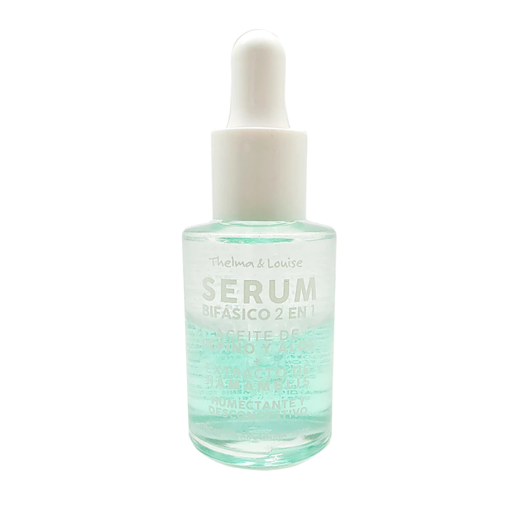 Serum facial bifásico aloe Vera y pepino Thelma y Louise TYL1867 30ml